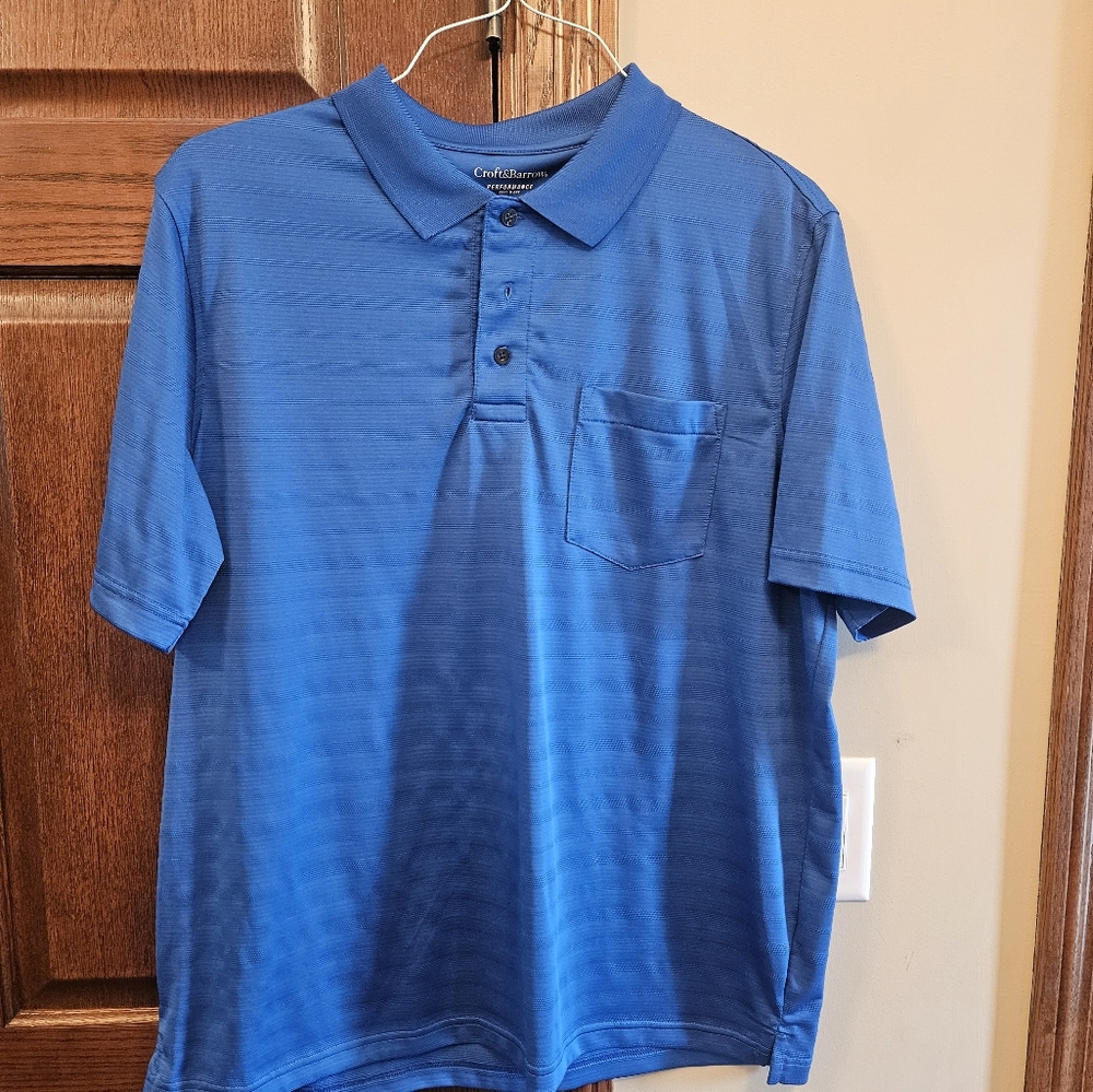 Men's Blue Polo Shirt